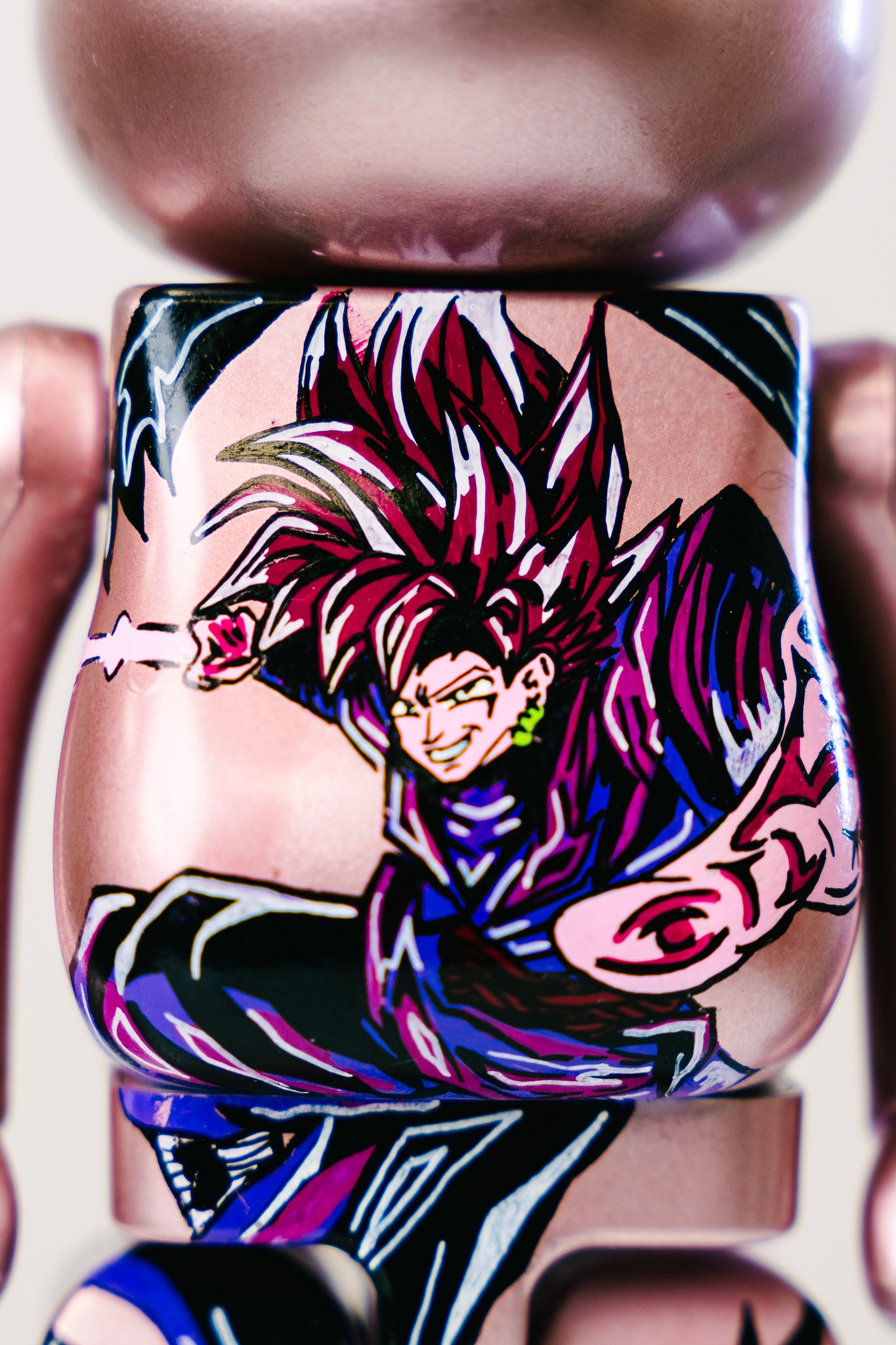 Xo Bear 400% Anime Design Metalic rose