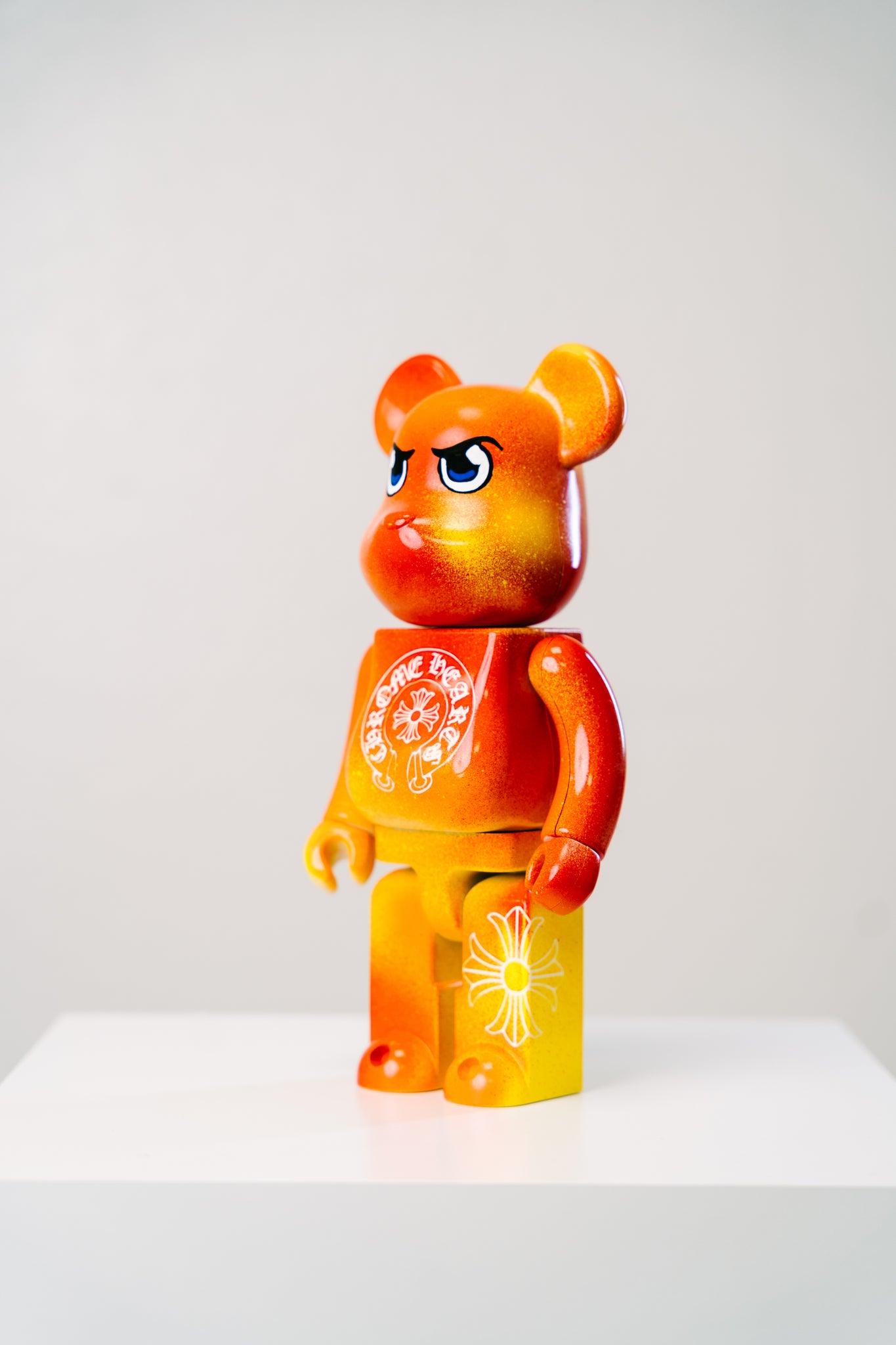 Xo Bear 28cm 400% Chrome Heart Sun goes down Design